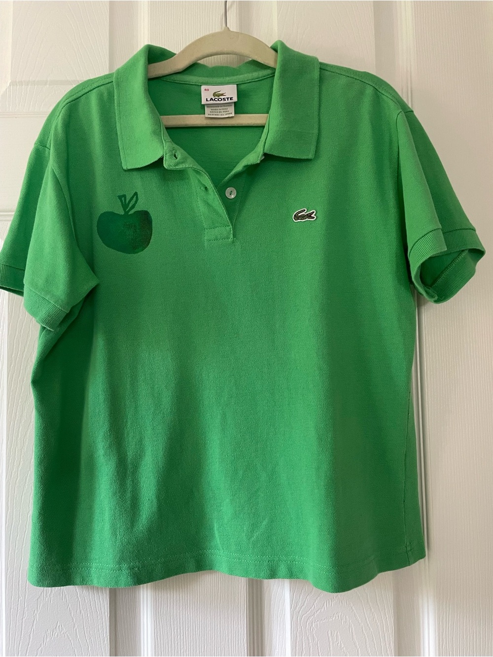 Vintage Lacoste Polo Montreal Artist